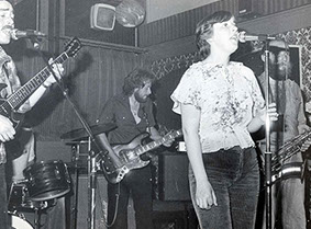 Ronald MacDonald performing with his band